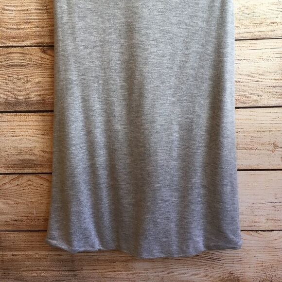 ATHLETA TWISTER TANK TOP IN GRAY KNIT - Picture 3 of 6